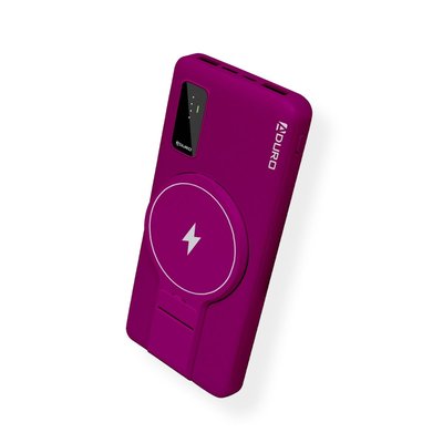 Wireless Charging Battery & Stand - Plum