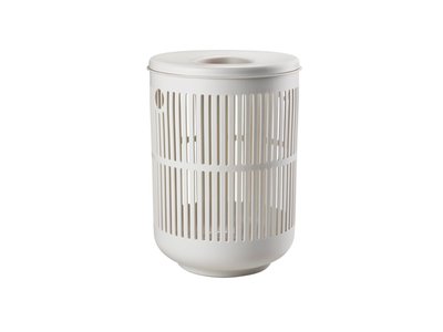 UME Large Laundry Basket with Lid - Soft Grey