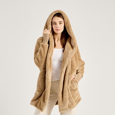 Unisex Lounger Lite - Caramel Teddy