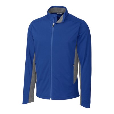 Navigate Softshell Full Zip Jacket - Tour Blue