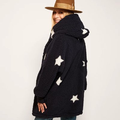 Unisex Sherpa Lounger - Stars (3 Color Options)