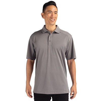 Genre Textured Polo - Elemental Grey