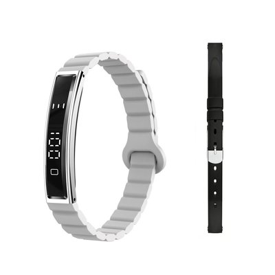 Smart Tracker (mag Flex Band) - Gray/Silver Trim