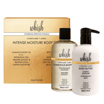 Body Oil + Body Butter Duo - Orchid Suede + Amber
