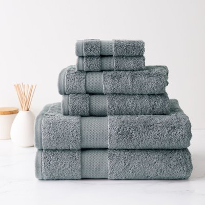 Turkish Towel Set (6 Pieces) - Steel