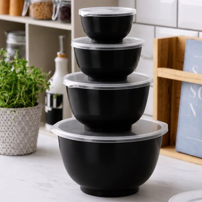 Bowls & Lids (4-piece Set)