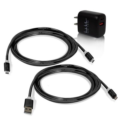 Universal Rapid Charging (3-Piece Bundle) - Black