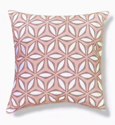 Square Pillow Cover - Coral Star