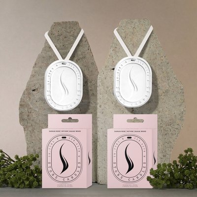 Scented Diffusers (Set of 2) - Damask Rose | Vetiver | Guaiac Wood