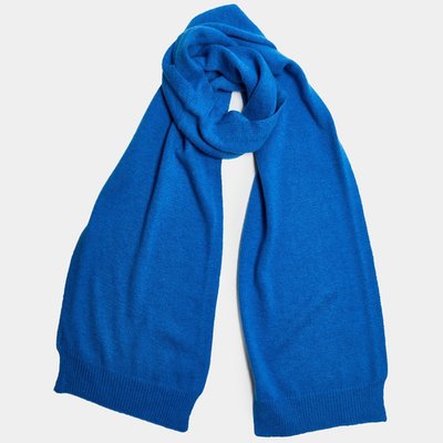 Cashmere Scarf - Sapphire Blue