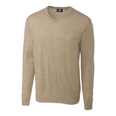 Douglas V-neck Sweater - Sand