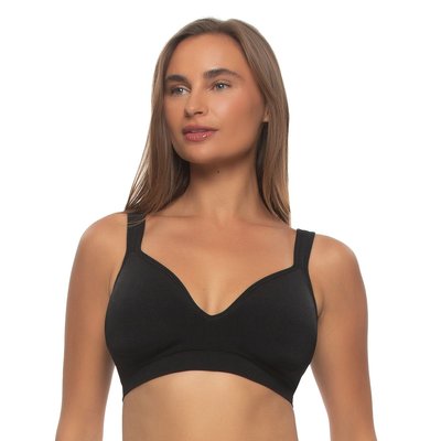 Wirefree Adaptive Cup Bra - Black