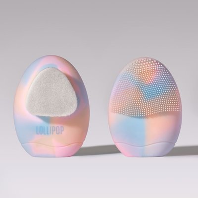 Dual Sided Facial Cleansing Brush (Set of 2) - Rainbow