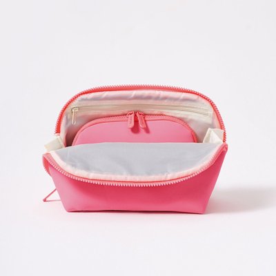 Make Up Pouch Set - Neon Pink