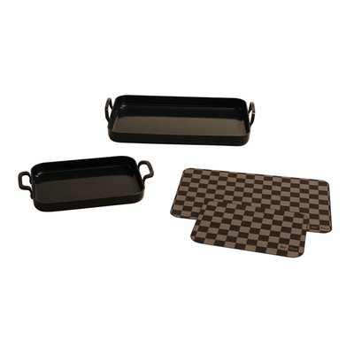 Essentials Griddle Pan (4-Piece Set) - Char