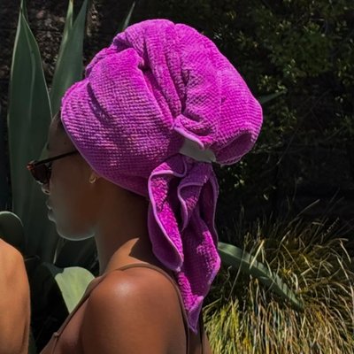 Hero Hair Towel - Orchid