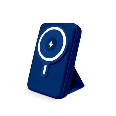 Wireless Charging Battery & Stand - Navy