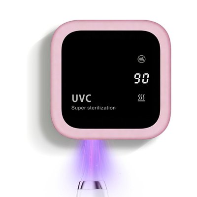 Toothbrush Sanitizer + Dryer - Pink