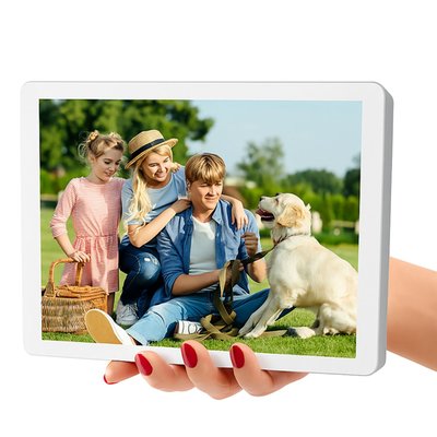 Wireless Digital Picture & Video Frame Tablet - Silver