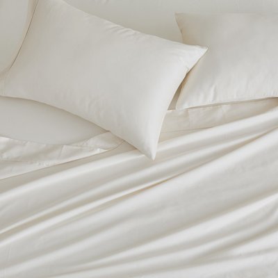 100% Cotton Sateen Sheet Set - Natural