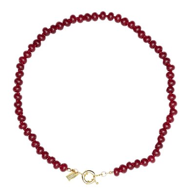 Stone Beaded Necklace