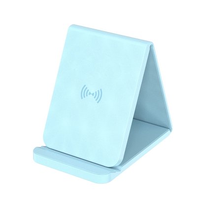 Folding Wireless Charging Stand - Pale Blue