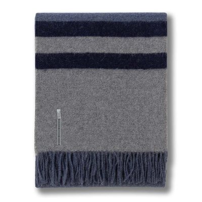 Glamper Throw - Denim Blue/LightGrey/Navy