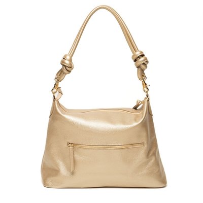 Leather Bag - Gold