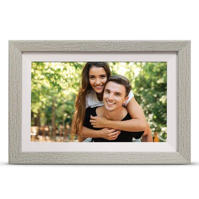 Digital Picture And Video Frame - Grey Wood