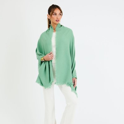Cashmere Wrap Scarf - Avocado