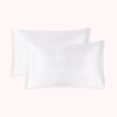 Satin Pillowcase (Set of 2) - Pearl White