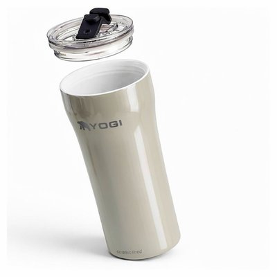 Coffee Tumbler (16 oz) - Sandstone
