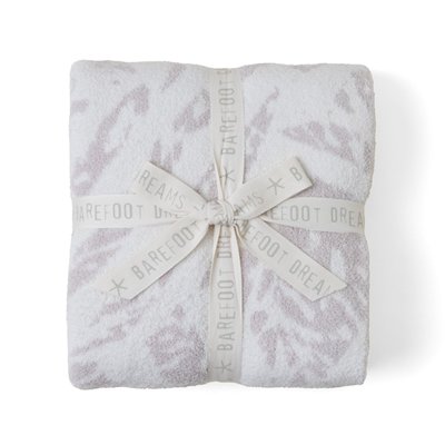 Cozychic Animal Stripes Throw - Cream/Stone