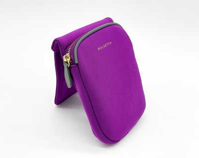 Rfid Blocking Magnetic Pouch - Purple
