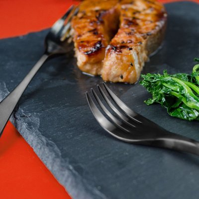 Flatware (12-Piece Set) - Black Matte