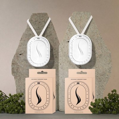 Scented Diffusers (Set of 2) - Oud Wood | Cardamom | Cedar