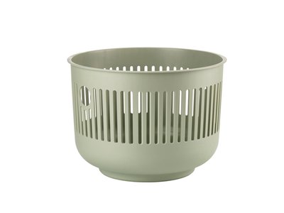 UME Small Laundry Basket with Lid - Taupe