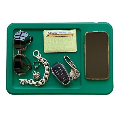 Valet Tray Wireless Charger - Green