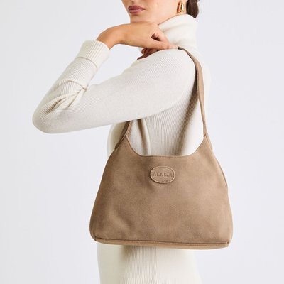 Celina Bag Suede - Mushroom