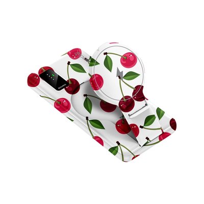 Wireless Charging Battery & Stand - Cherries