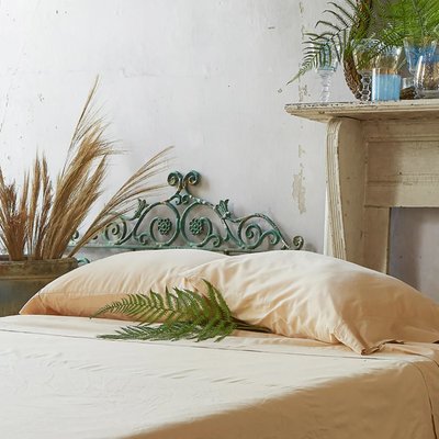 Queen Cotton Sheet Set - 4 Color Options - Ochre