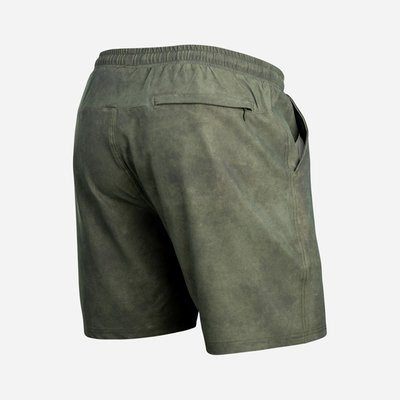 Swim Short - Acid Wash Green