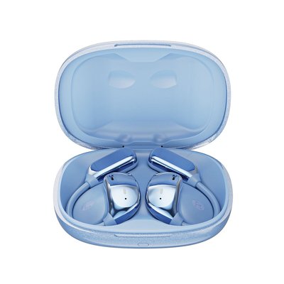3-in-1 AI Smart Translator Earphones - Sky Blue