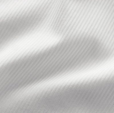 Signature Hemmed Sheet Set - White Textured Stripe
