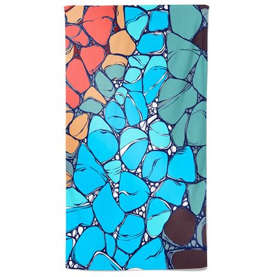 Upf 50 Towel - Placid Pebbles