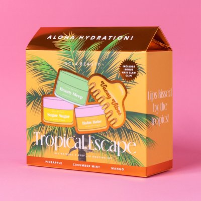 4-Piece Lip Treatment Kit - Tropical Escape