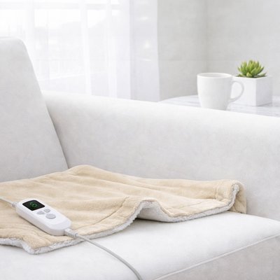 Heated Blanket - Cream