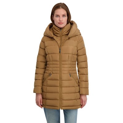 Bibbed Puffer - Toffee