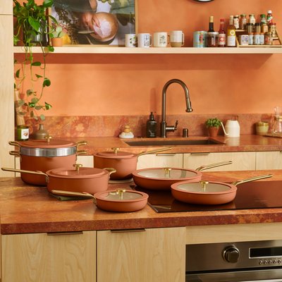 Essentials Cookware (11-Piece Set) - Terracotta