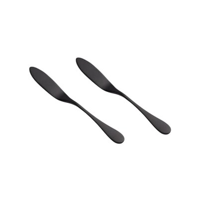 Butter Knife (Set of 2) - Black Matte